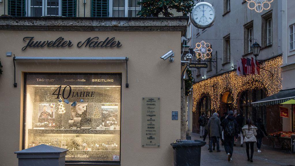 Einbruchsversuch bei Juwelier Nadler