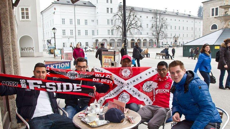 Ajax-Fans in Salzburg