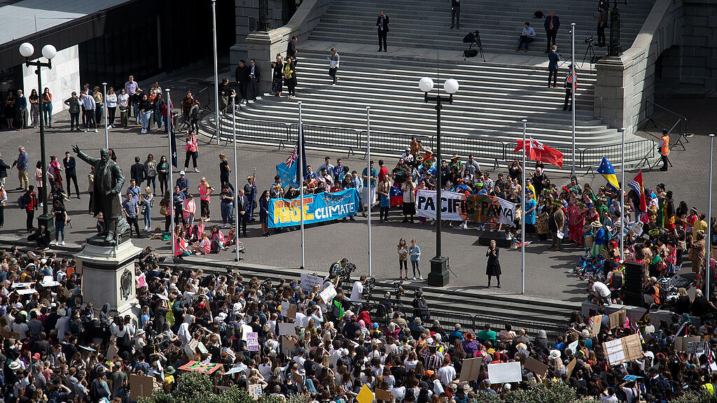 Wellingotn, Neuseeland, Fridays for Future, Klimademo