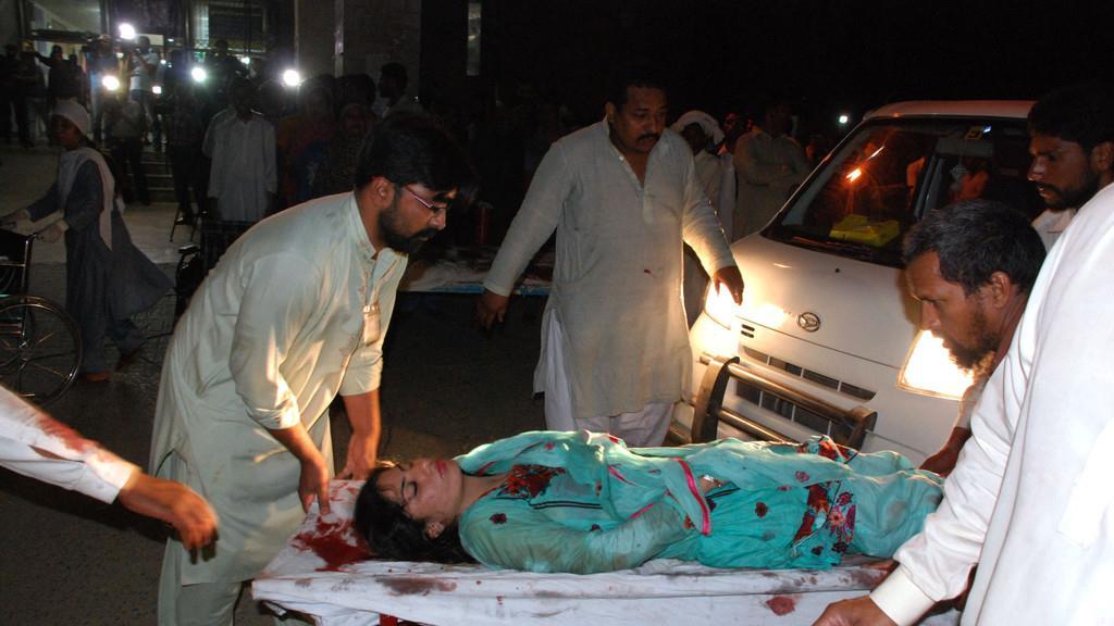 Entsetzen nach Anschlag in Pakistan