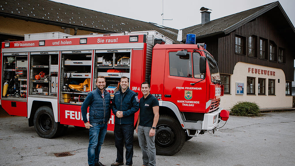 Feuerwehr Thalgau, Fire Truck for Greece