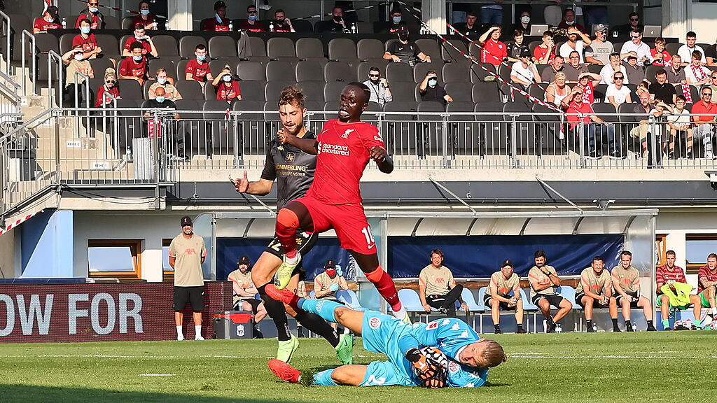 Mainz 05 gegen Liverpool Testspiel in Grödig