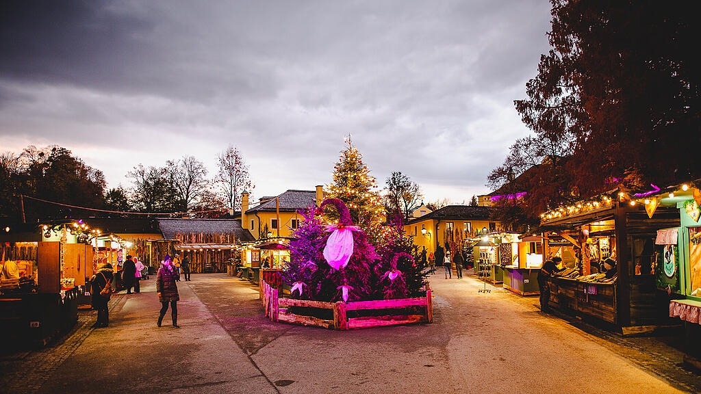 Er\u00f6ffnung Hellbrunner Adventzauber 2022