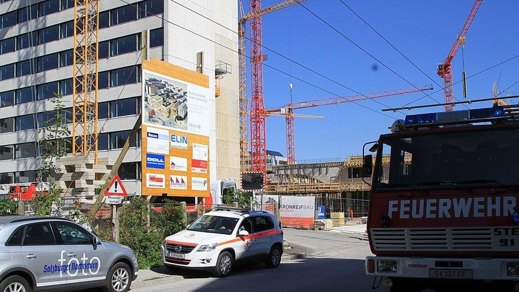 Betondecke in Lehen eingestürzt