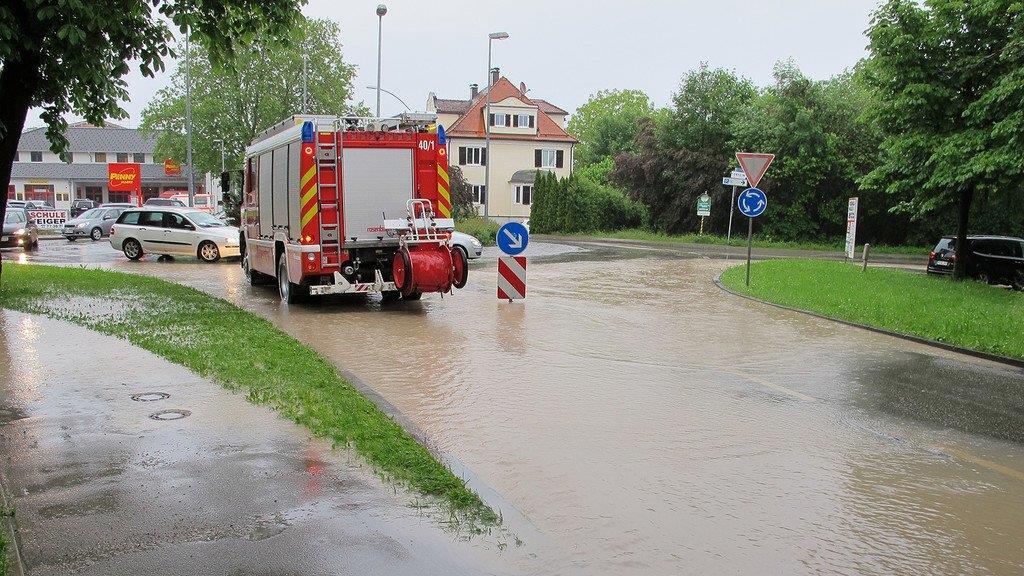 Hochwasseralarm in Bayern