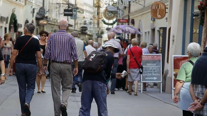 Bettler in Salzburg