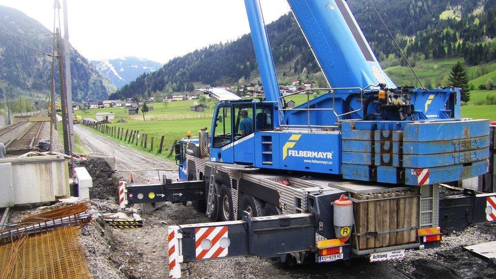 Sanierung der Tauernbahnstrecke