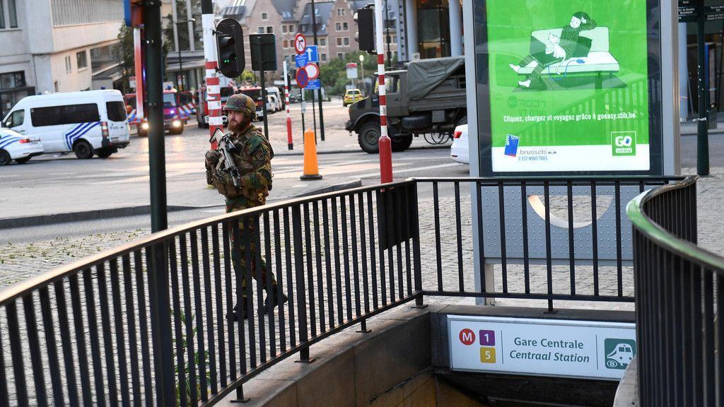Explosion am Bahnhof in Brüssel