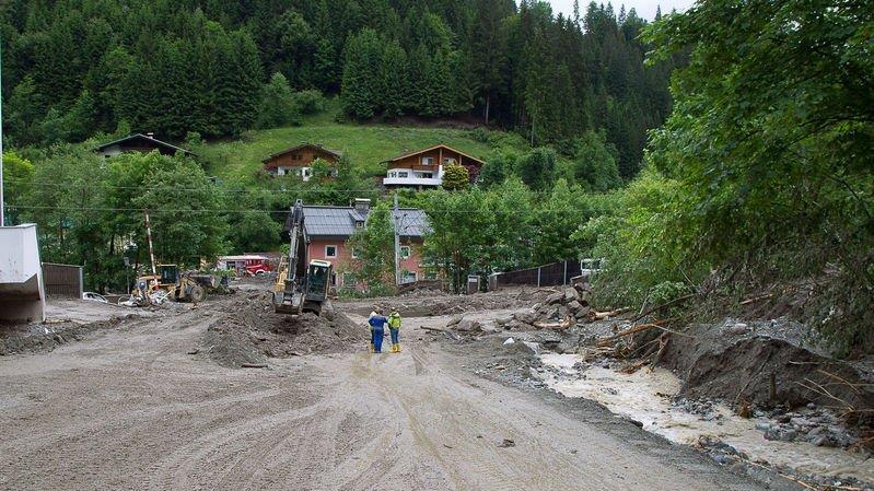 Schwere Schäden in Hüttau