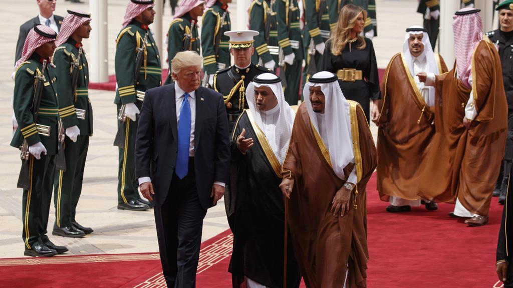 Donald Trump in Saudi-Arabien