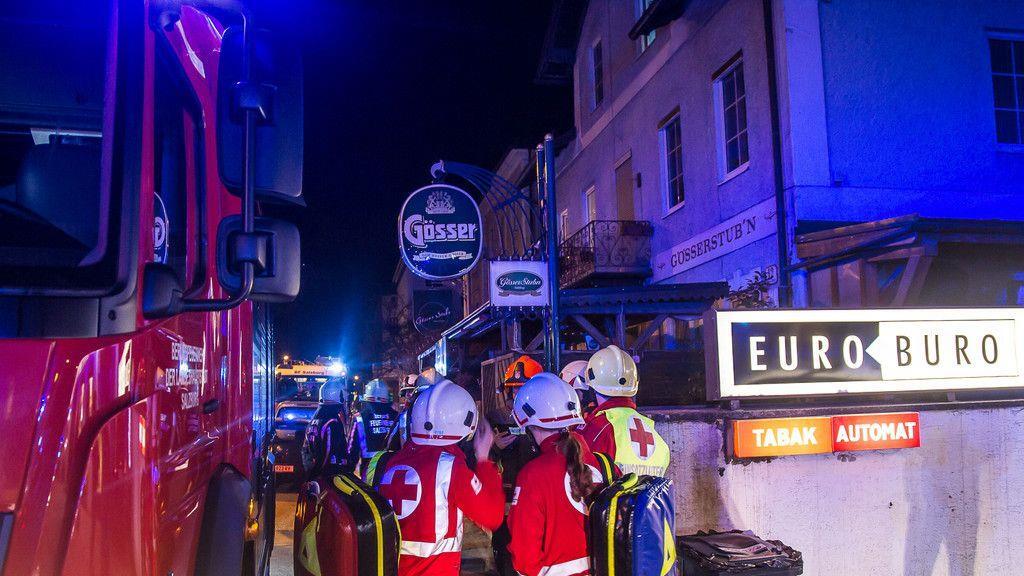 Brand in Gasthaus in Maxglan