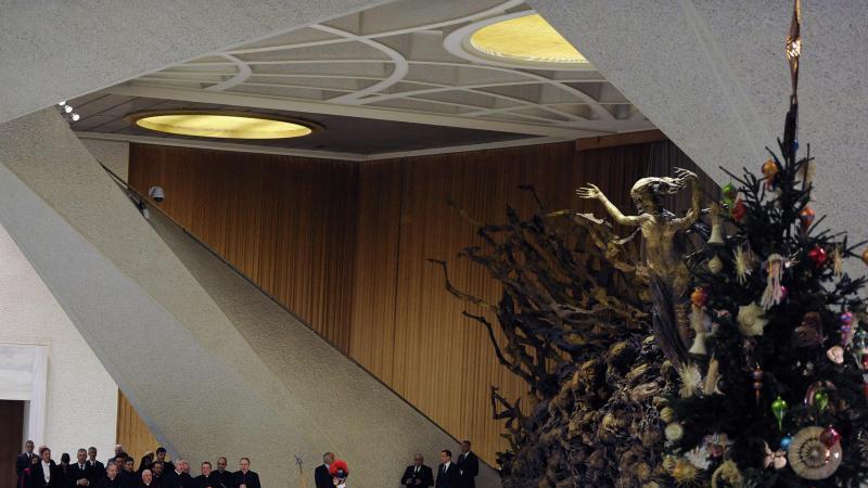 Der Papst beim Twittern
