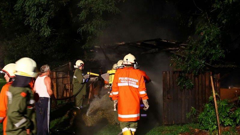 Heustadel in Brand
