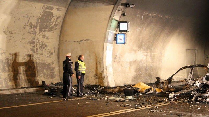 Bilder der Unfallstelle