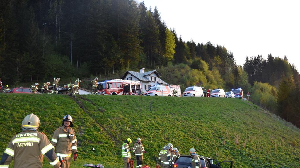 Schwerer Crash in Abtenau