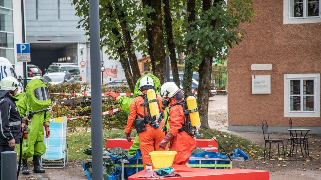 Chemikalienaustritt im LKH Salzburg