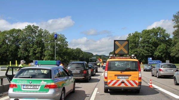 A8: Bilder der Unfallstelle