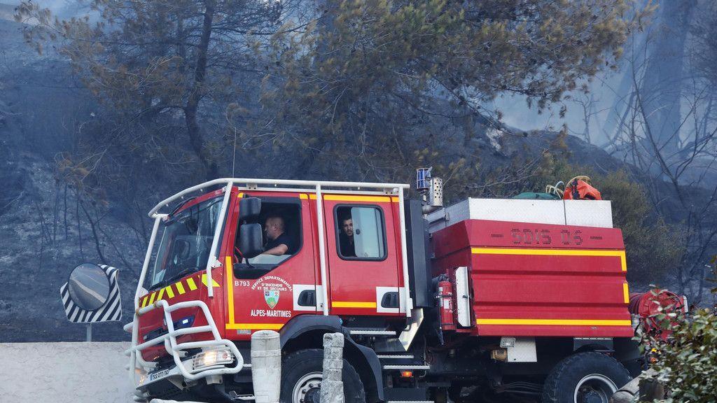 Feuer in Südfrankreich