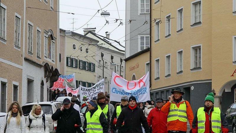 Großdemo der Beamten