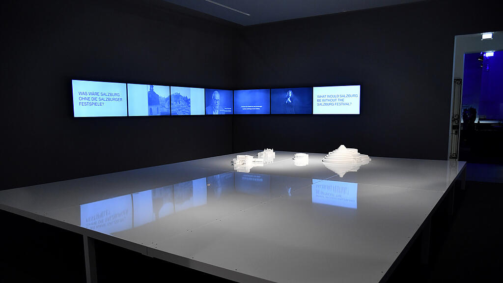 Salzburger Landesausstellung, Medientermin, Salzburger Festspiele