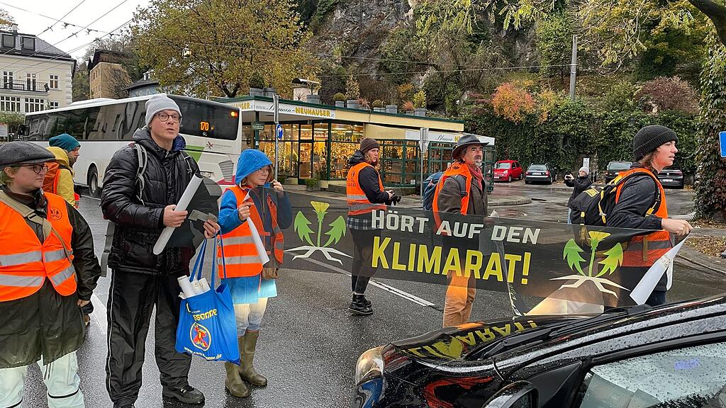 "Letzte Generation": Klima-Protest