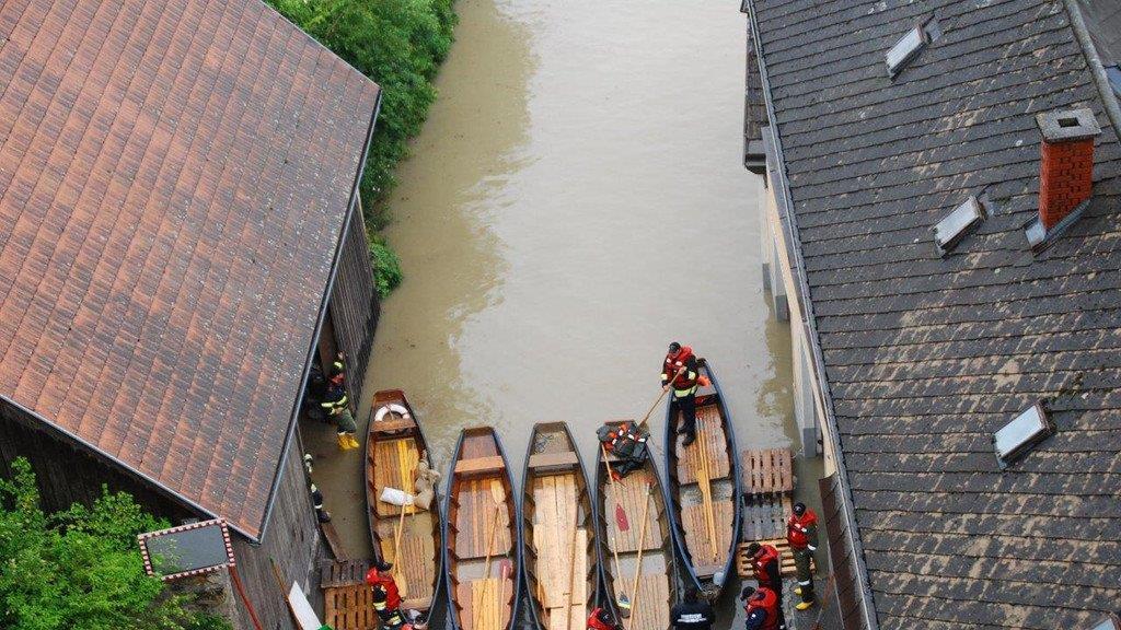 Hochwasser in NÖ: Emmersdorf und Melk