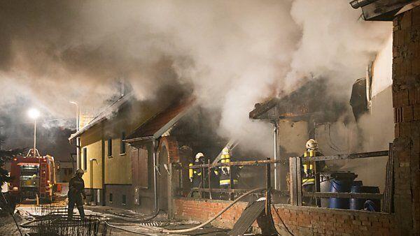 Der Brandschaden ist enorm
