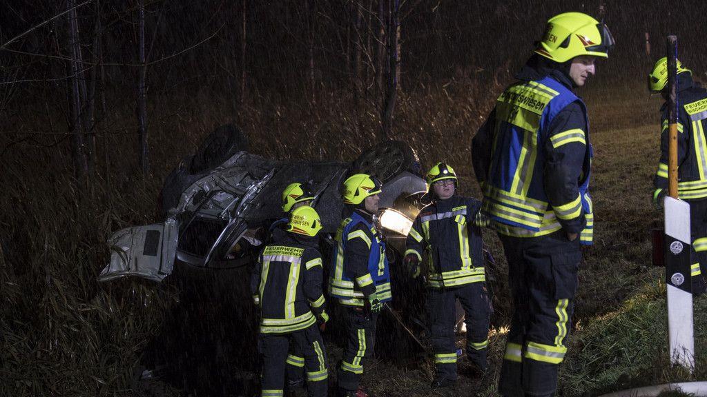 Autoüberschlag Bischofswiesen
