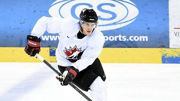 Sidney Crosby beim Training in Kagran