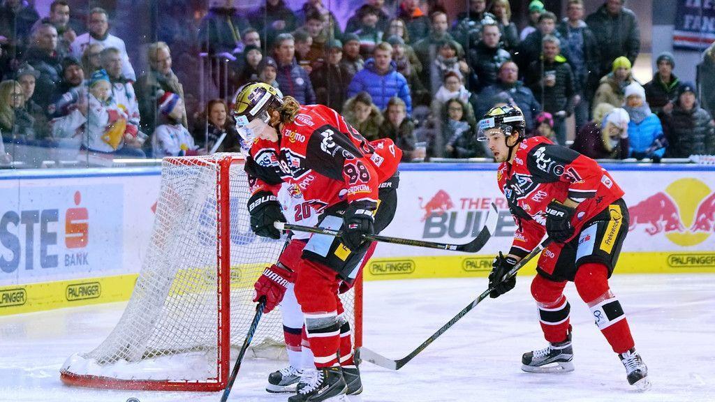 Eishockey: Salzburg gewinnt letztes Heimspiel