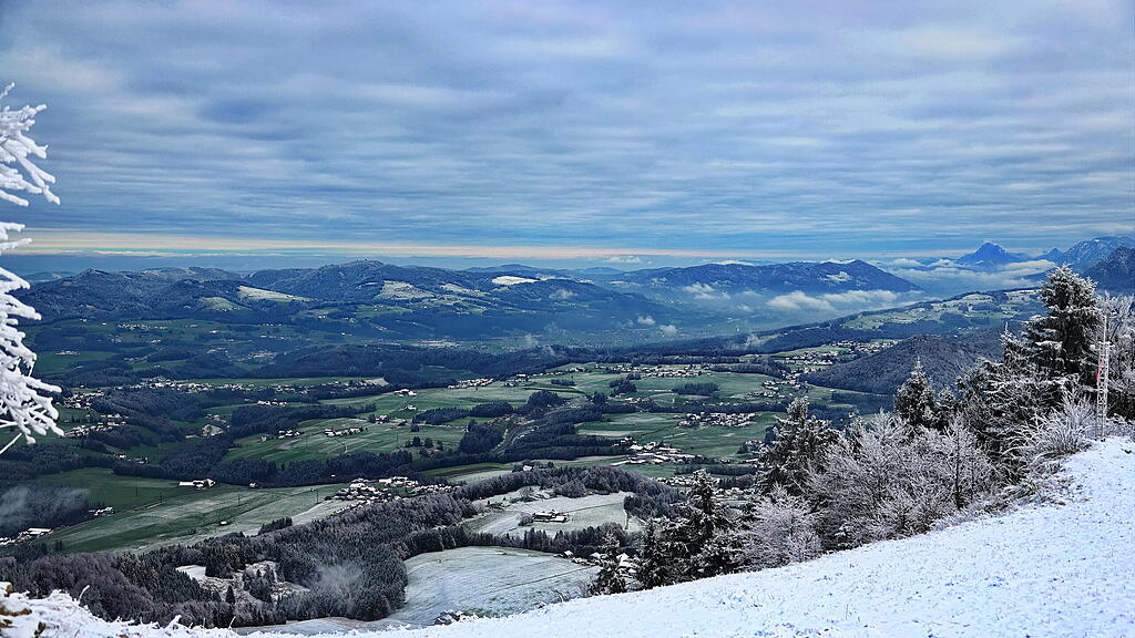 Schnee am Gaisberg