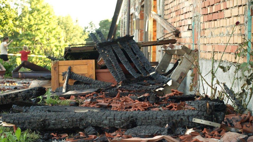 Bilder der Löscharbeiten