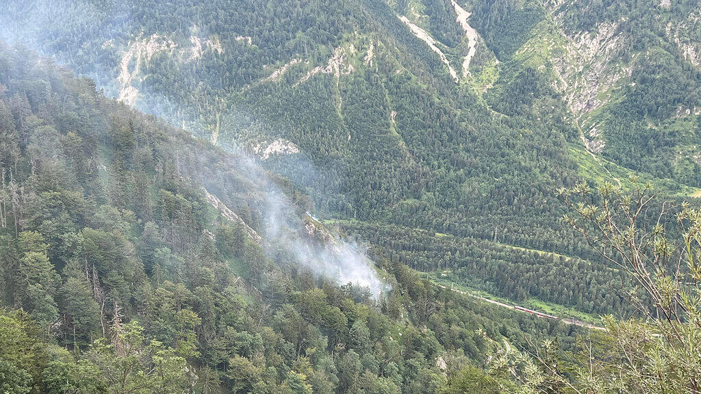 Waldbrand im Höllengebirge gelöscht