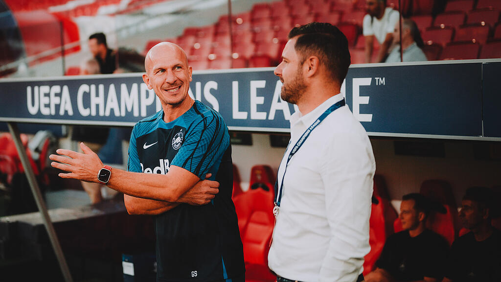 Red Bull Salzburg, Benfica Lissabon, Training, Struber, Seonbuchner