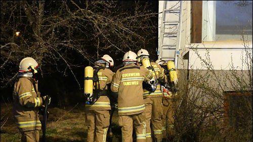Einfamilienhaus in Tamsweg in Flammen