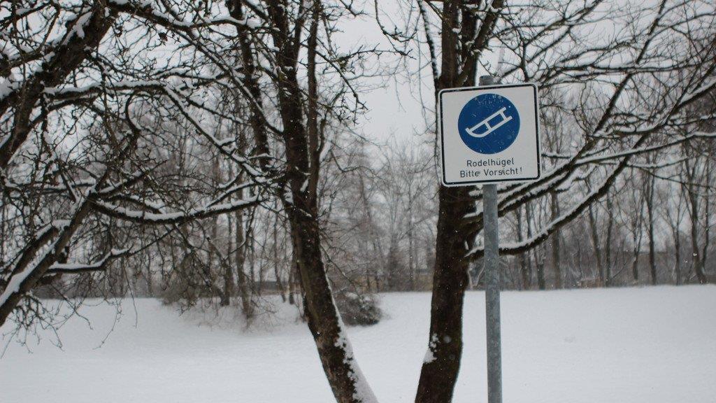 Schneemassen in Bayern