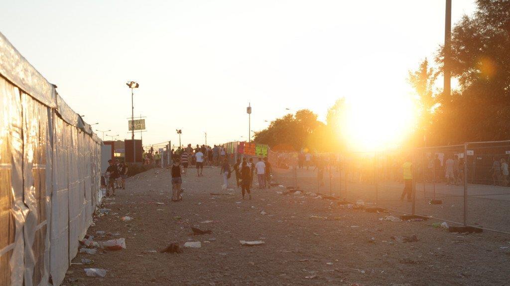 Frequency 2012: Stimmung am Campingplatz