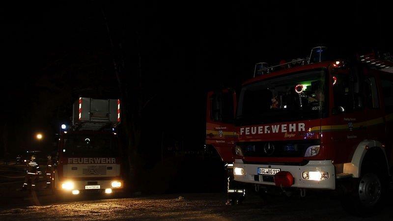 Dachstuhlbrand in Großgmain