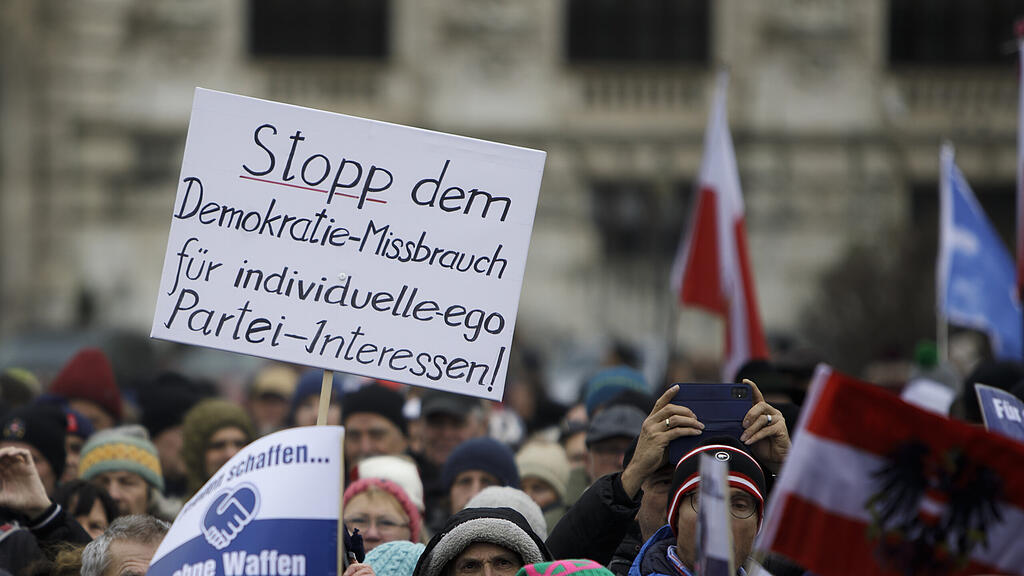 Demo am Heldenplatz