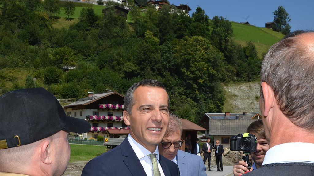Bundeskanzler Kern in Großarl
