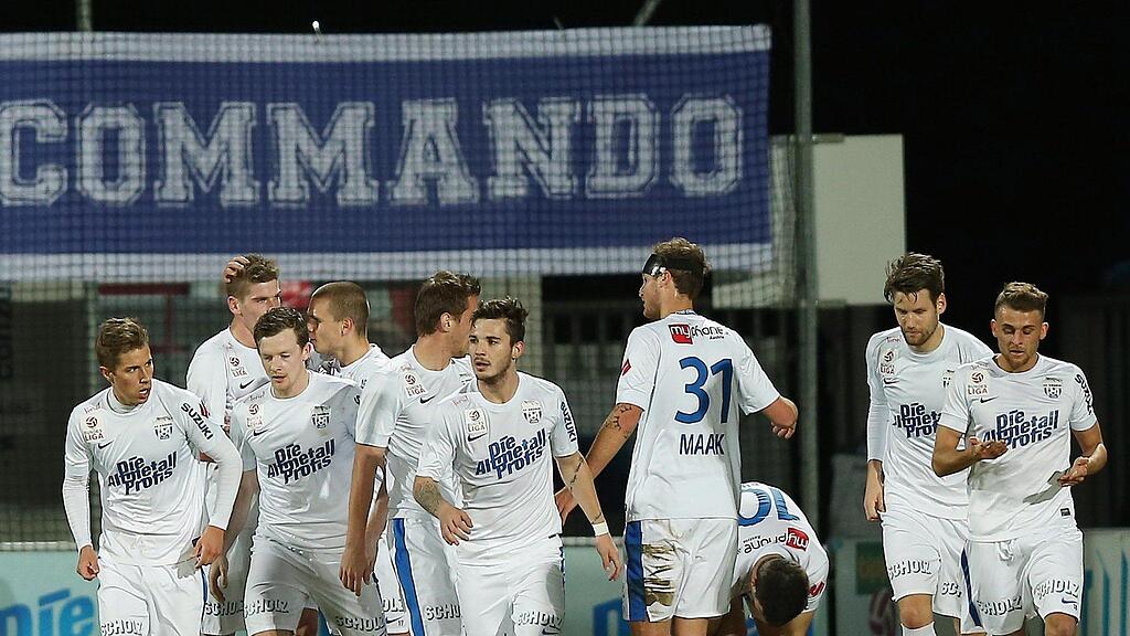 Der SV Grödig ist auf bestem Weg zum Vizemeistertitel.