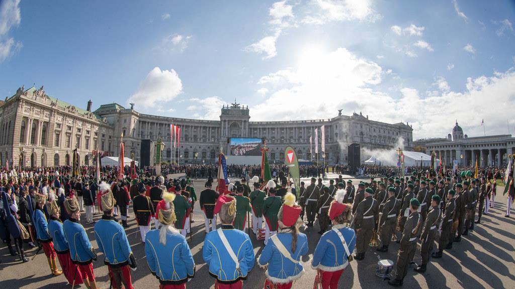 Salzburger Schützen in Wien