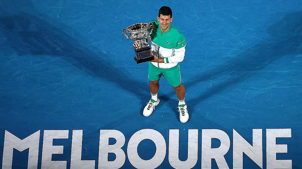Ob Djokovic seinen Titel verteidigen kann, ist mehr als ungewiss