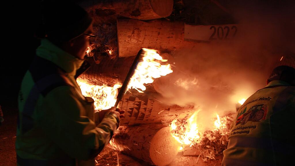 Osterfeuer Tamsweg und Thomatal