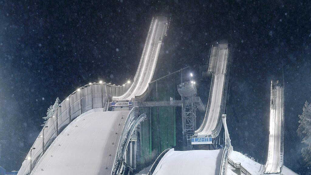 Skispringen Lahti