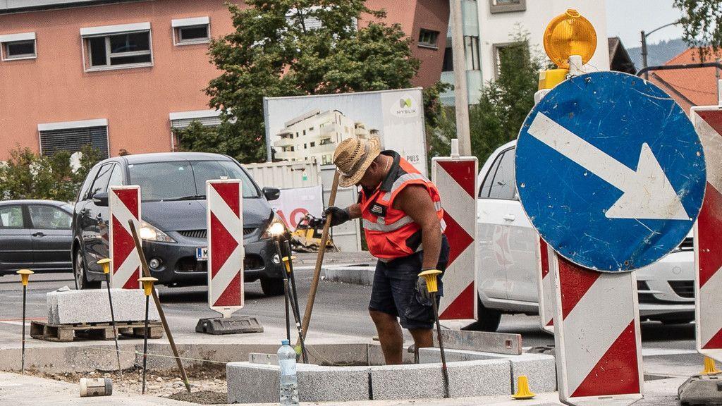 Neuer Kreisverkehr in der Kleßheimer Allee