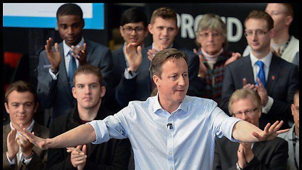 David Cameron muss um die Wiederwahl zittern