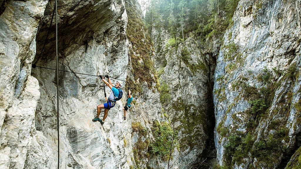 Klettersteig, Kitzloch