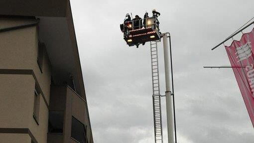Brandübung in betreutem Wohnheim