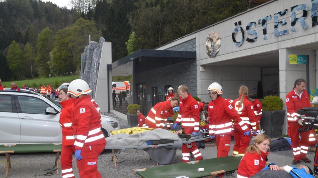 Bischofshofen: Rotes Kreuz probt den Ernstfall